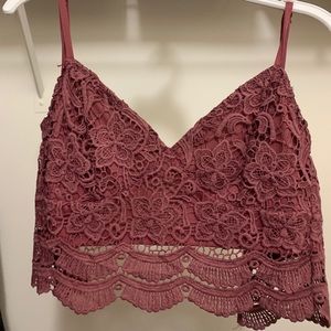 Lace Crop Top